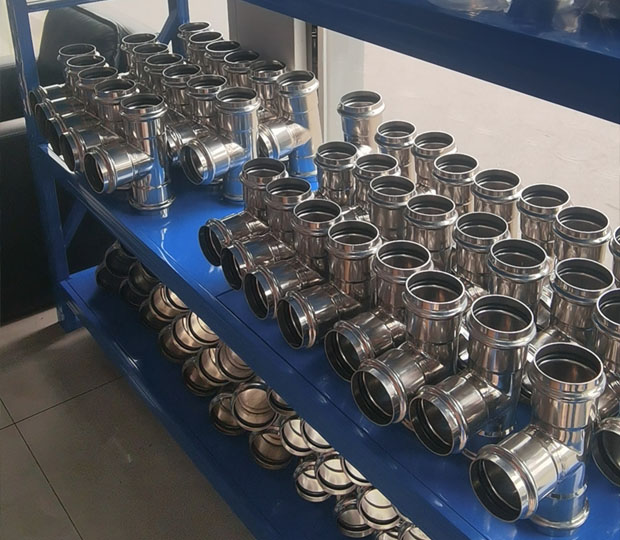 沟糟式不锈钢管件